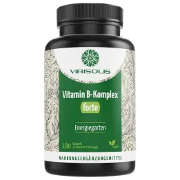 Virisolis Vitamín B Complex Forte 6-mesačné vegánske kapsuly, 180 kapsúl