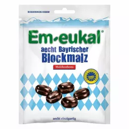 EM EUKAL aecht Bavorský sladový cukrík Blockmalz, 100 g