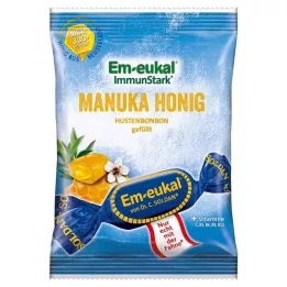EM-EUKAL Manuka medom plnené cukrovinky, 75 g