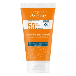 AVENE Sun Fluid SPF 50+ bez vône, 50 ml