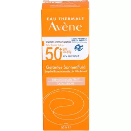 AVENE Sun Fluid SPF 50+ tónovaný, 50 ml