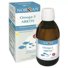 NORSAN Omega-3 Arctic s vitamínom D3 liquid, 200 ml