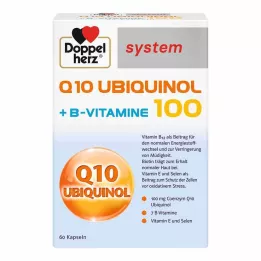 DOPPELHERZ Q10 Ubiquinol 100 systémových kapsúl, 60 ks