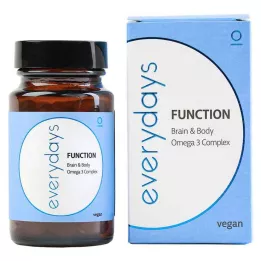 EVERDAYS Funkcia Brain &amp; Telo Omega-3 vegan WKA, 60 ks