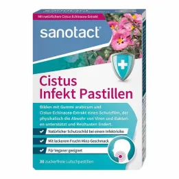 sanotact®Cistus Infection Pastilles, 30 ks