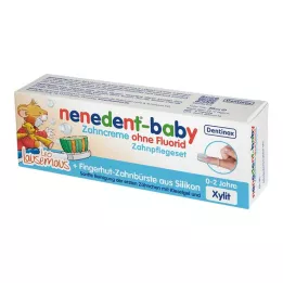 NENEDENT-sada detskej zubnej pasty bez fluoridu, 20 ml
