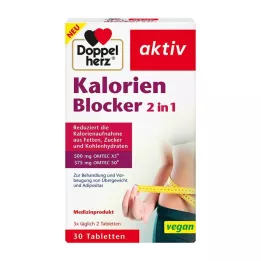 DOPPELHERZ Tablety na blokovanie kalórií 2v1, 30 ks