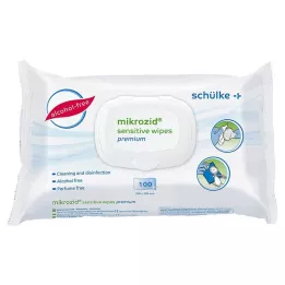 MIKROZID citlivé utierky premium Des.MP+Flä.Softp., 100 ks
