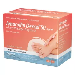 Amorolfine Dexcel 50 mg/ml lak na nechty s aktívnou zložkou (2,5 ml)