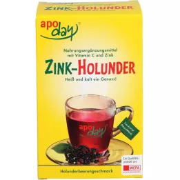 APODAY Zinok baza + vitamín C v prášku, 10X10 g