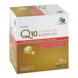 COENZYM Q10 100 mg kapsuly+vitamíny+minerály, 240 ks