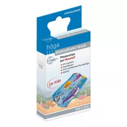 KINDERPFLASTER Pásiky Ocean Fleece pre deti 2x6 cm, 20 ks