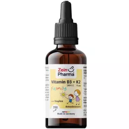 VITAMIN D3+K2 MK-7 all trans Family perorálnych kvapiek, 20 ml