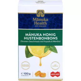 MANUKA HEALTH MGO 400+ kvapky na kašeľ.citr.s prop.&amp;Muži, 100 g