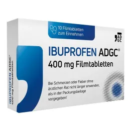 IBUPROFEN ADGC® 400 mg filmom obalené tablety, 10 ks