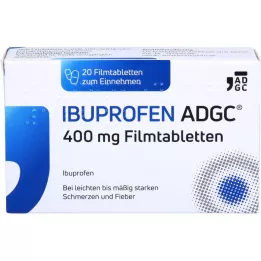 IBUPROFEN ADGC 400 mg filmom obalené tablety, 20 ks