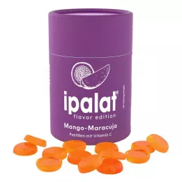 IPALAT Pastilky s príchuťou edícia mango-maracuja, 40 kusov