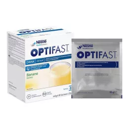 OPTIFAST Nápoj banánový prášok, 8X55 g
