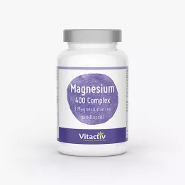 MAGNESIUM 400 mg komplexné kapsuly, 120 ks