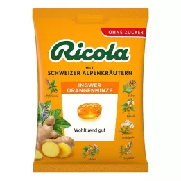 RICOLA o.Z.Bag Zázvorové mätové bonbóny, 75 g