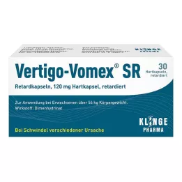 VERTIGO-VOMEX SR Kapsuly s predĺženým uvoľňovaním, 30 ks