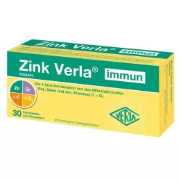 ZINK VERLA immun žuvacie tablety, 30 ks