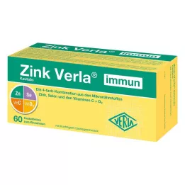 ZINK VERLA immun žuvacie tablety, 60 ks