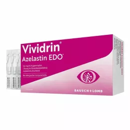 VIVIDRIN Azelastín EDO 0,5 mg/ml očná roztoková instilácia v EDP, 20 x 0,6 ml