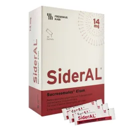 Sideral Iron 14 mg Cola Sachets Granuly, 30 ks