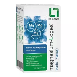 MAGNESIUM-LOGES vario 100 mg kapsuly, 120 ks
