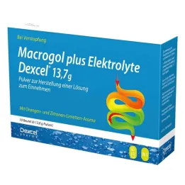 Macrogol plus elektrolyty Dexcel 13,7 g Ple, 10 ks