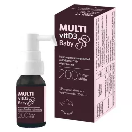 MULTIVITD3 roztok detskej pumpy, 10 ml