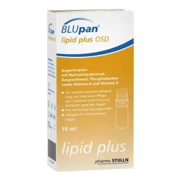 Blupan lipid plus Osd očné kvapky, 1X10 ml