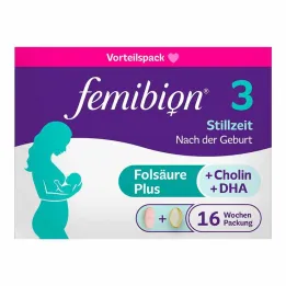 Femibion 3 kombinované balenie na dojčenie, 2x112 ks