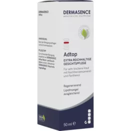 DERMASENCE Adtop extra bohatý krém na starostlivosť o tvár, 50 ml