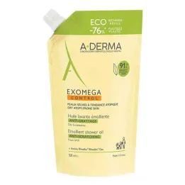 A-derma Exomega Control náplň do sprchového oleja (500 ml)