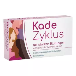 KADEZYKLUS pri silnom krvácaní počas menštruácie 400mg FTA, 20 ks