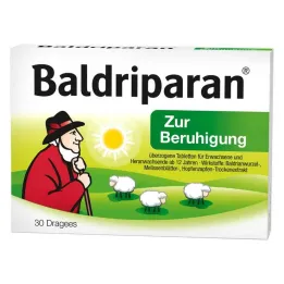 Baldriparan tablety potiahnuté na sedáciu, 30 ks