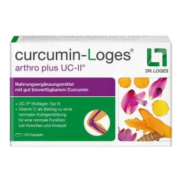 Curcumin-Loges arthro plus UC-II kapsuly, 120 ks