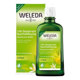 Weleda Citrus Fresh Deo Spray plniaca fľaša, 200 ml