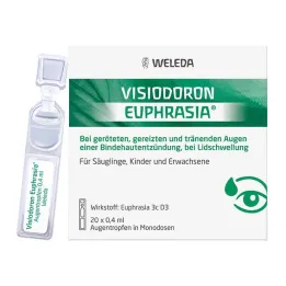 Visiodoron Euphrasia očné kvapky v monodávkach, 20X0,4 ml