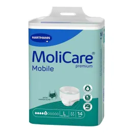 Molicare Premium Mobile 5 kvapiek veľkosť L, 14 ks
