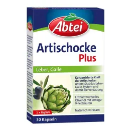 Abbey Artichoke Plus kapsuly, 30 ks