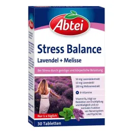 Abbey Stress Balance Lavender + Melissa Tablets Tf (30 kusov)