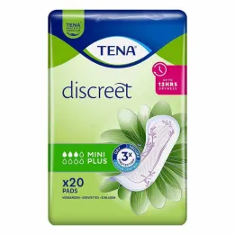 TENA® diskrétne vložky Mini Plus na inkontinenciu, 20 kusov