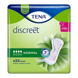 TENA® diskrétne normálne vložky na inkontinenciu, 24 kusov