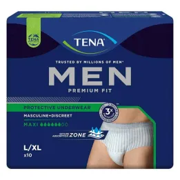 TENA® MEN PREMIUM FIT Nohavice Maxi L/XL na inkontinenciu, 10 kusov
