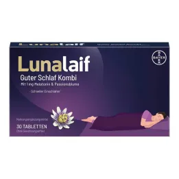 Lunalaif kombinované tablety na dobrý spánok, 30 ks