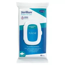 STERILLIUM Protect & Dezinfekčné obrúsky na povrchy Care, 60 ks