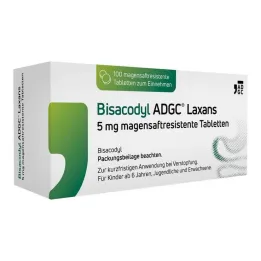 Bisacodyl ADGC® Laxans 5 mg gastrorezistentné tablety, 100 ks